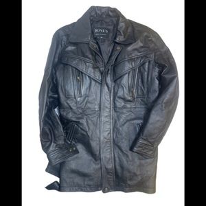 - Bonus leather Italian fashion jacket